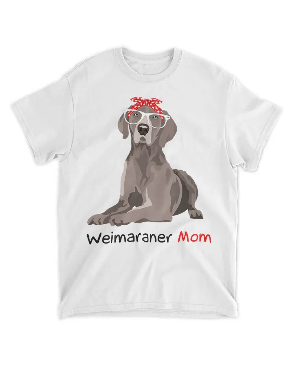 Weimaraner Mom Bandana Womens Weimaraner Dog T-Shirt