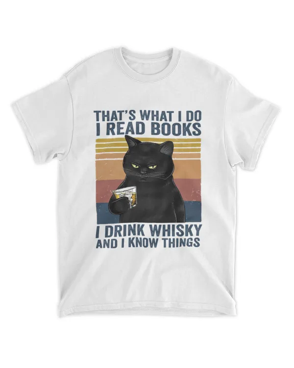 That's what I do I read books I drink whisky and I know things