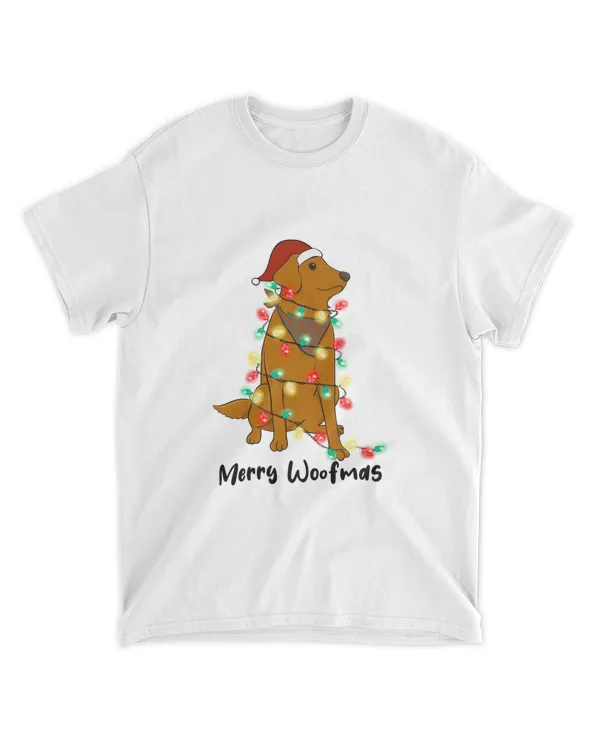 Merry Woofmas Funy Christmas Gift For Dog Love QTMAS101722A2