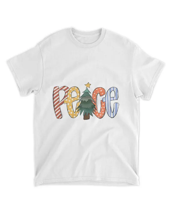 Peace  Love Hippie Merry Christmas Gift For Love QTMAS101722B1