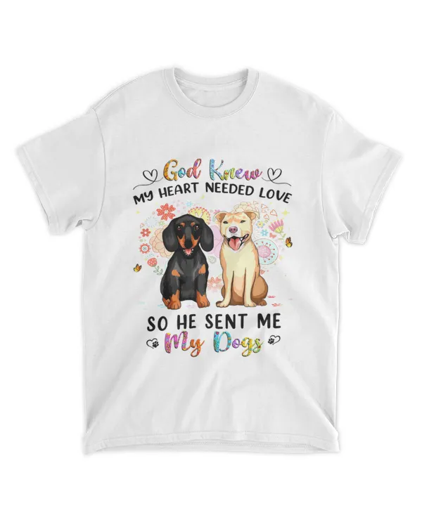 God Knew My Heart Needed Love Dog
