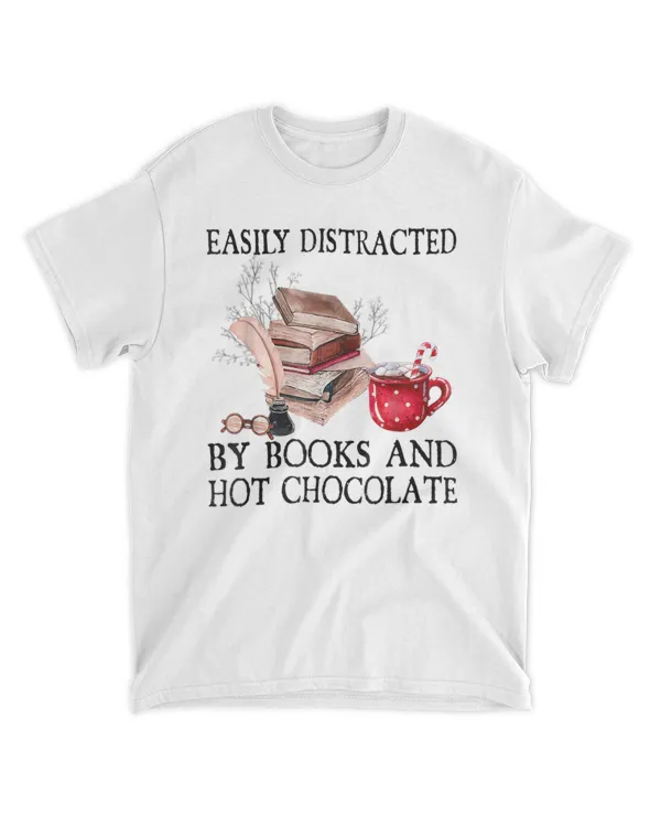 Easily Distracted By Books And Hot Chocolate