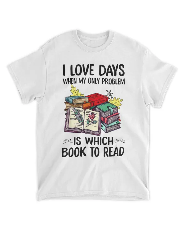 I love days when my only problem is which book to read