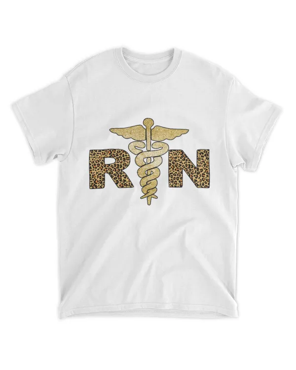 RN Nurse Caduceus Pattern