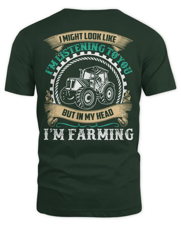 But In My Head I'm Farming Shirt - Unisex Standard T-Shirt Unisex Standard T-Shirt