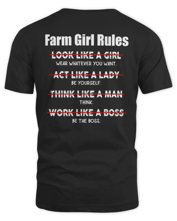 Farm Girl Rules Shirt