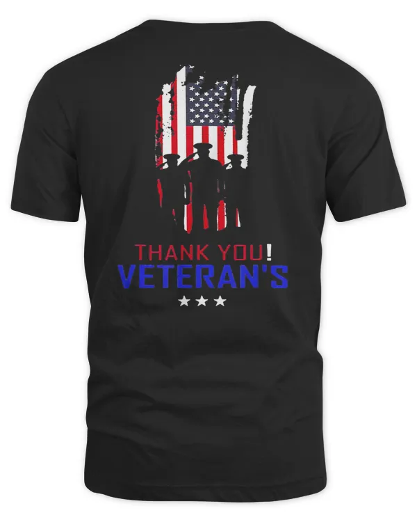 Veteran T Shirt -  Thank You Veterans - Knights Templar Store