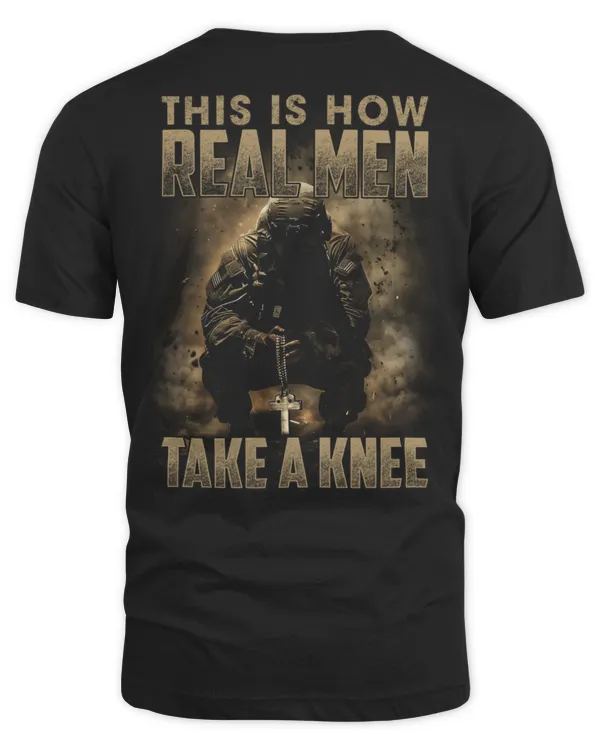 This Is How Real Men Take A Knee