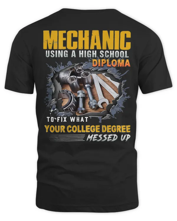 Mechanic Using A High School Diploma...