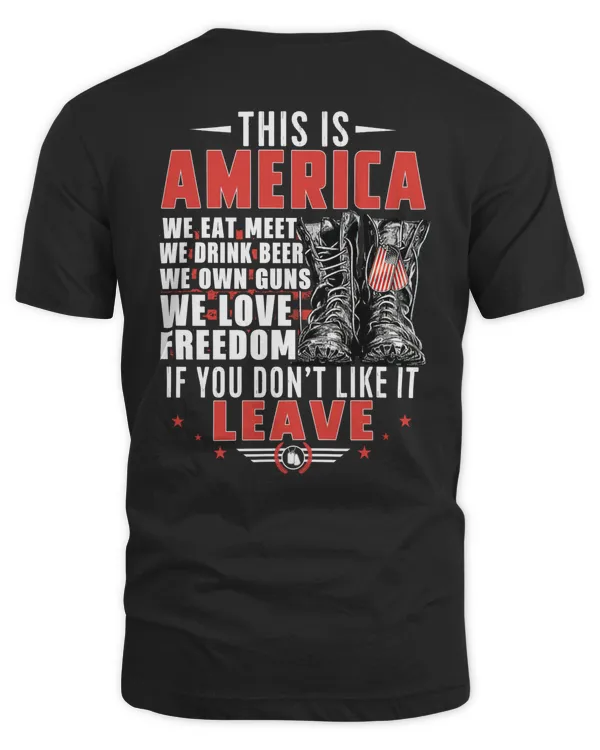 This Is America, U.S Veteran (Back)