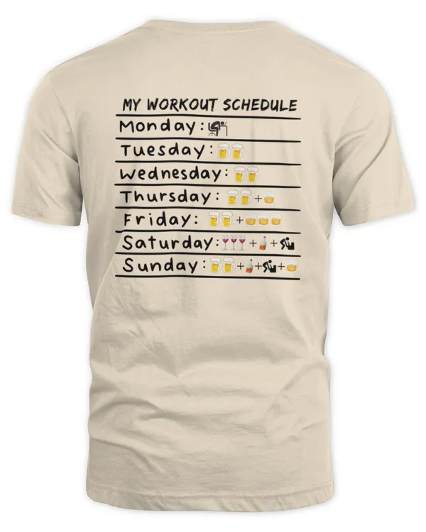 My "Workout" Schedule