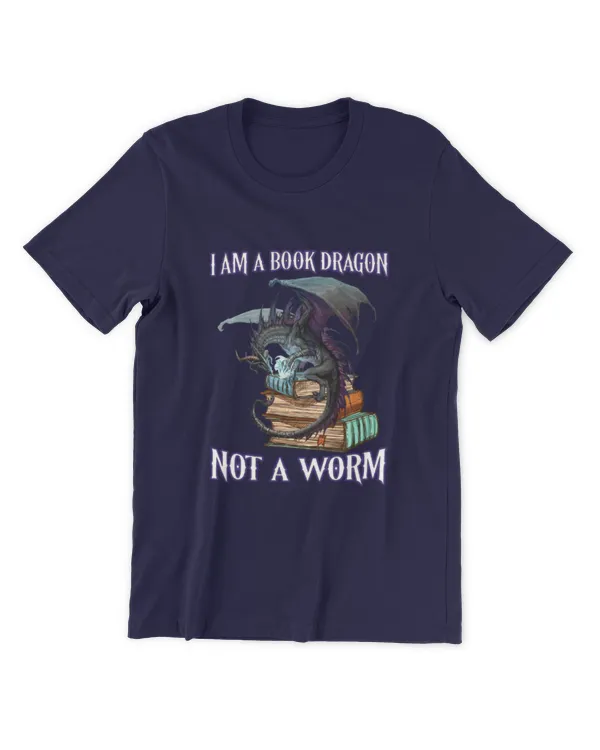 ETT2073 I'm A Book Dragon Not A Worm