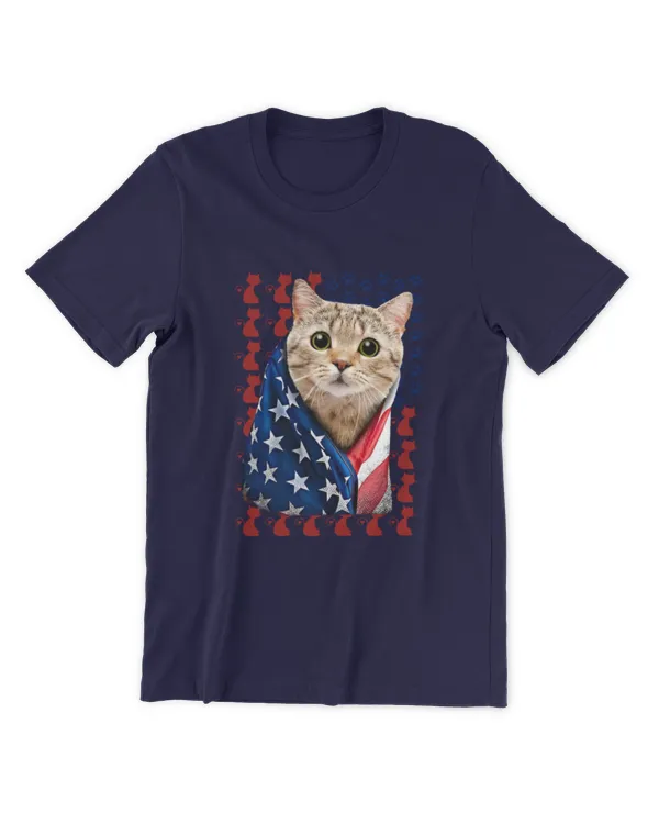 ETT2380 USA Flag Cat