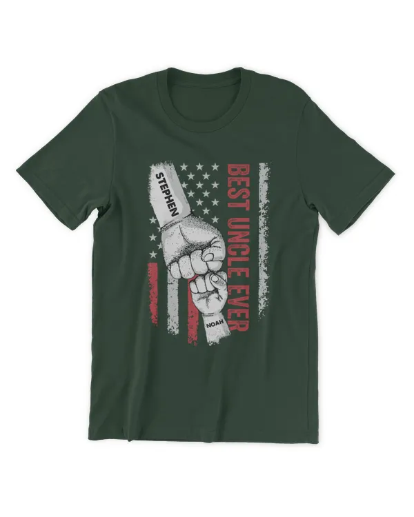 Best Uncle Ever - Personalized Shirt Father's Day, Gifts for Uncle, Gift idea for Uncle