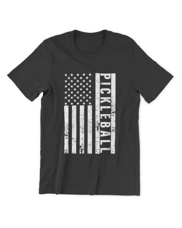 Pickleball American Flag