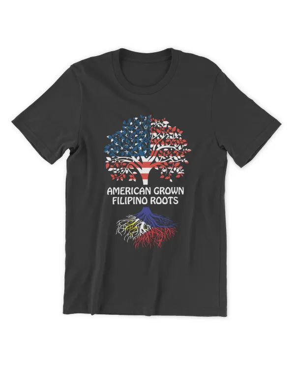 American Grown Filpino Roots Shirt