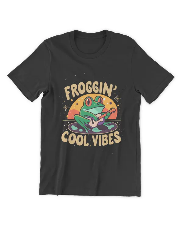 Froggin cool vibes for frog lover and red eyed tree frog