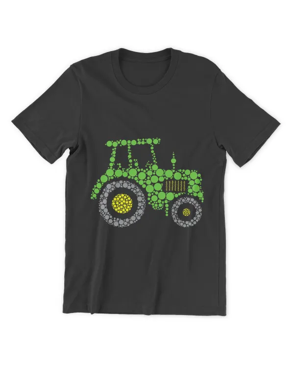 Happy International Dot Day 2Cute Tractor Kids Men Women