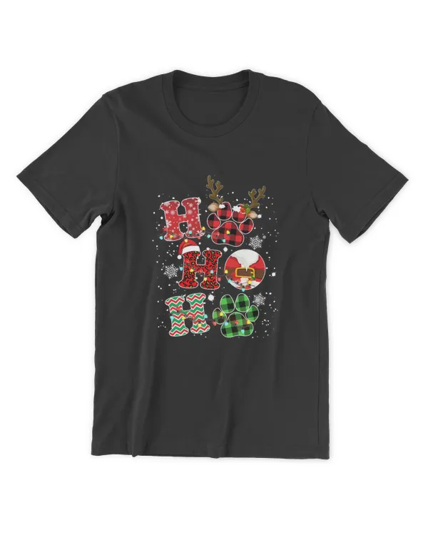 Ho Ho Ho Dog Paw Merry Christmas Gift For Dog Loves QTMAS10182201