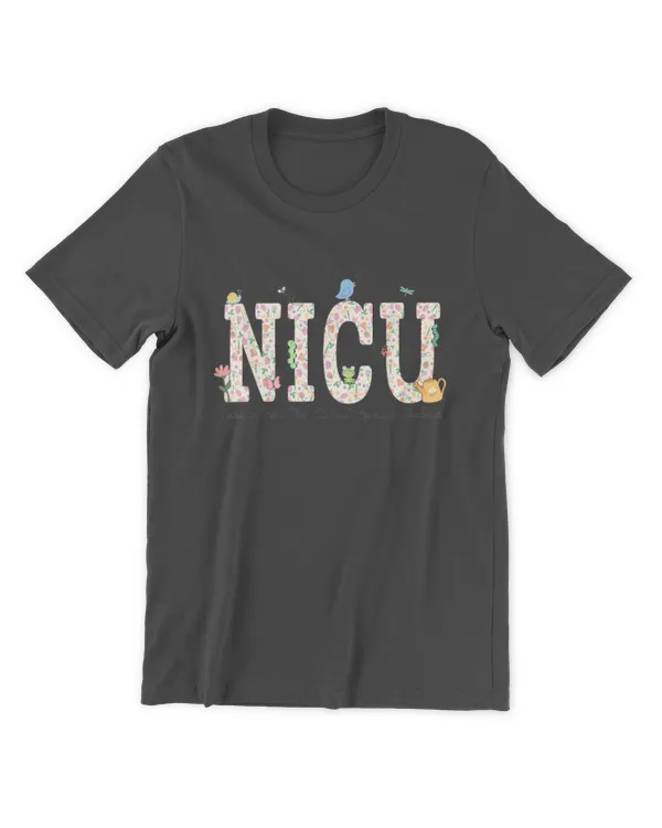 Women NICU Nurse Spring Caring For The Cutest Spring Babies - Men's Premium Tshirt Men's Premium Tshirt