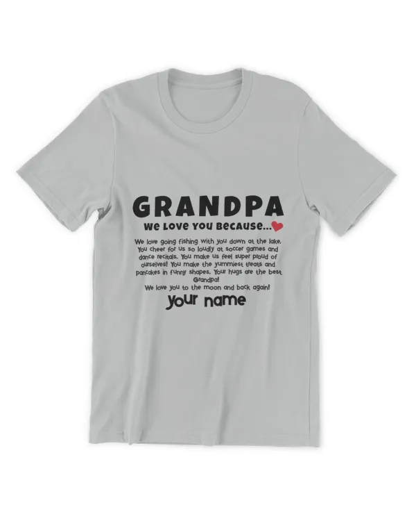 Grandpa Personalized Photo Gift from Kids Coffee Mug, Gifts For Grandpa, Gifts Idea For Grandpa - Unisex Premium T-Shirt Unisex Premium T-Shirt