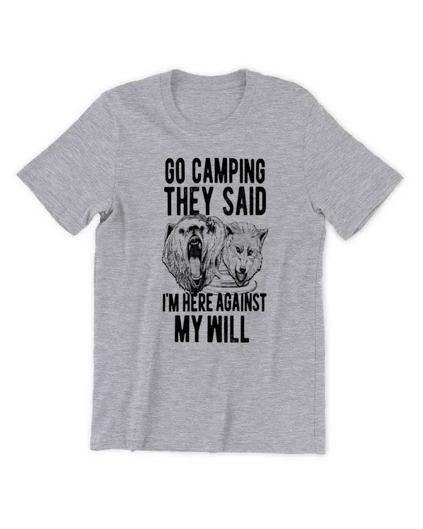 Go camping shirt, Camping shirt