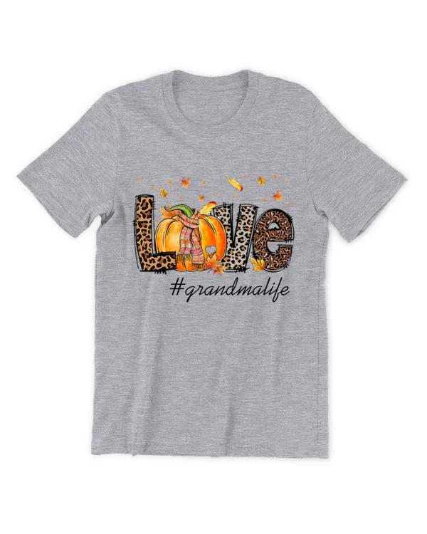 Love Grandma Life Leopard Fall Thanksgiving Halloween Leaves Cute Pumpkin, Gift For Thanksgiving Day, Gift Idea For Thanksgiving Day Love Grandma Life Leopard Fall Thanksgiving Halloween Leaves Cute Pumpkin, Gift For Thanksgiving Day, Gift Idea For Thanksgiving Day