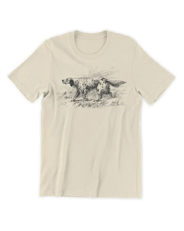 English Setter T-shirt Vintage T-Shirt - Men's Premium Tshirt Men's Premium Tshirt