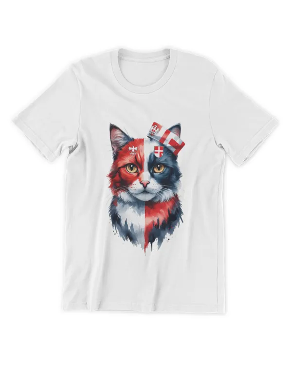 Bold Austrian Cat Tee with National Symbolism_T4726_quality