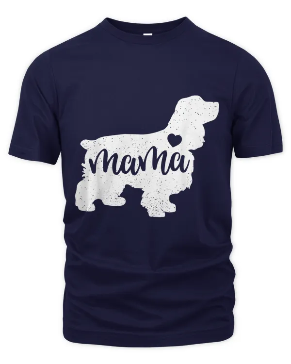 Cocker Spaniel Mothers Day Mama Dog Mom Paw Lover Gift - Men's Premium Tshirt Men's Premium Tshirt