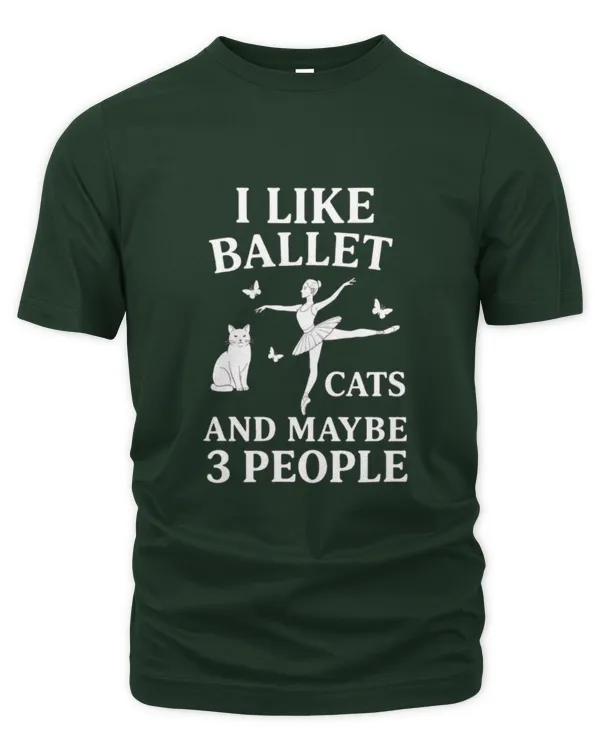 I like ballet cats - Unisex Premium T-Shirt Unisex Premium T-Shirt