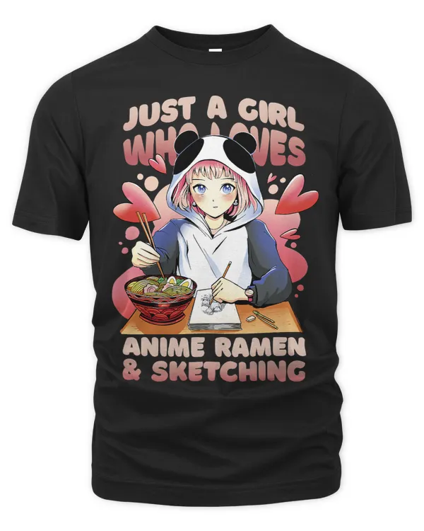Just a Girl Who loves Anime Ramen and Sketching Kawaii Panda