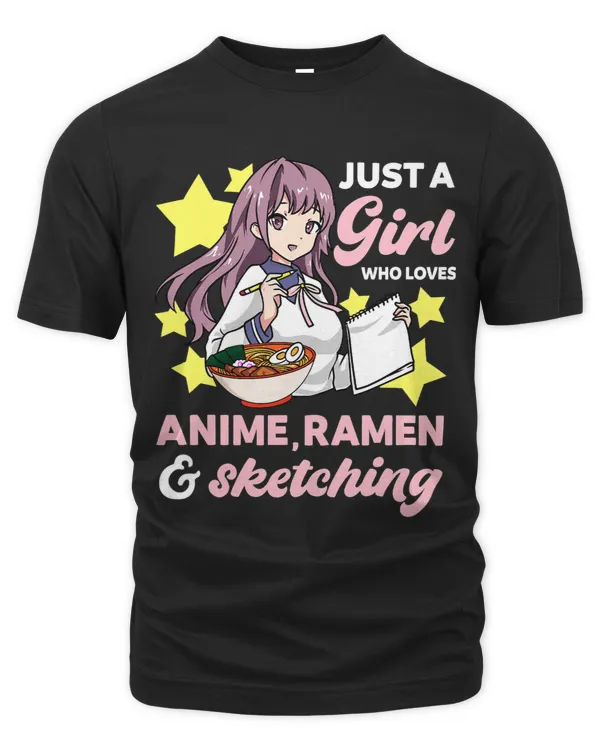 Just A Girl Who Loves Anime Ramen and Sketching Kawaii
