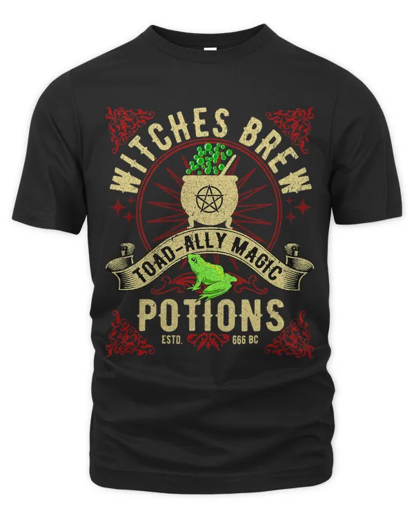 Witches Brew Toadally Magic Potions Design