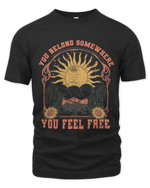 She Belongs Somewhere You FeelFree Inspirational Motivation
