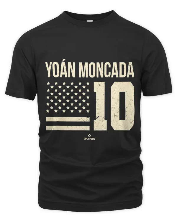 Yoan Moncada Vintage Flag MLBPA Chicago Major League