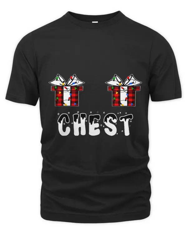 Chest Nuts Merry Christmas Party Holiday Funny Women