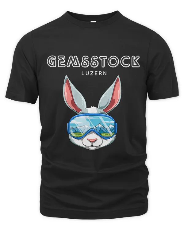 Gemsstock Lucerne Switzerland Retro Ski Hare