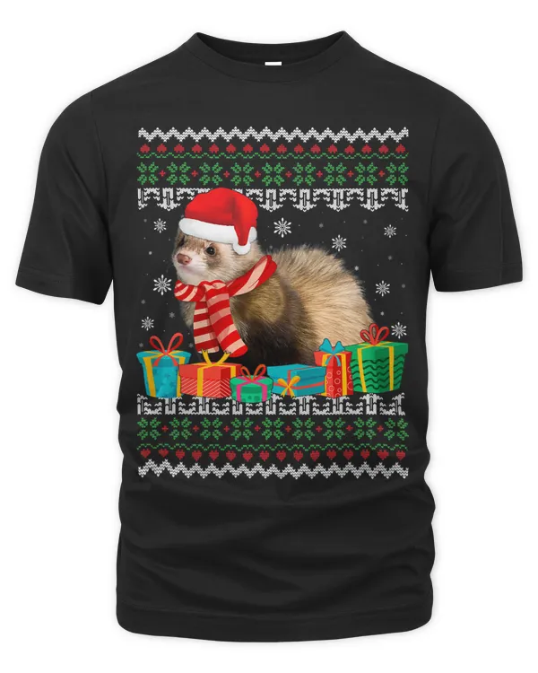 Ferret Pet Lover Ugly Christmas