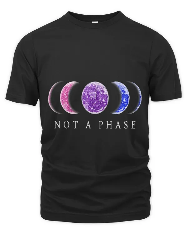 Bi Pride Not a Phase Bisexual Pride Moon 1