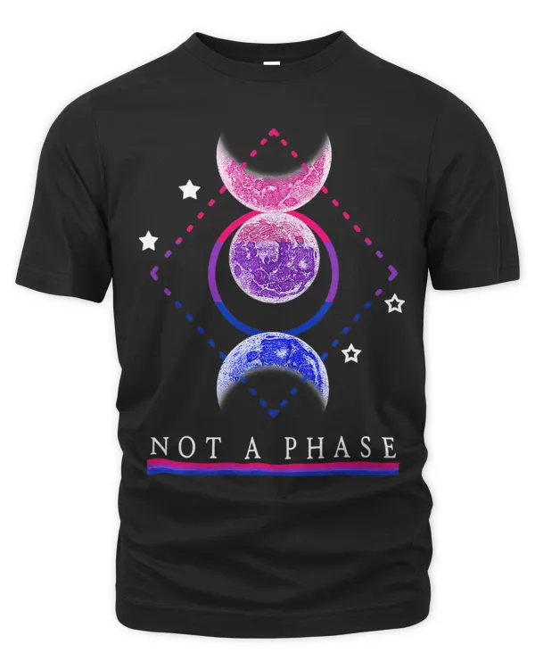 Bi Pride Not a Phase Bisexual Pride Moon