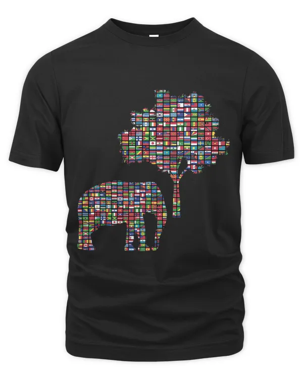 Flags of the Countries of the World International Elephant 1