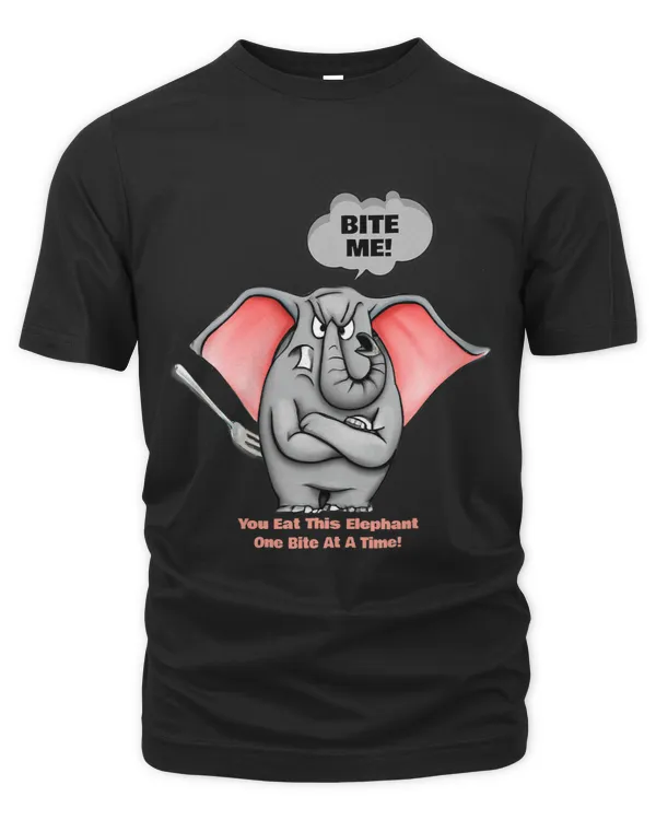 Funny Motivational Elephant Who Is Not Happily Motivated