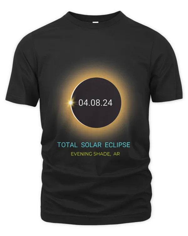 Evening Shade AR Solar Eclipse 040824 Arkansas Souvenir