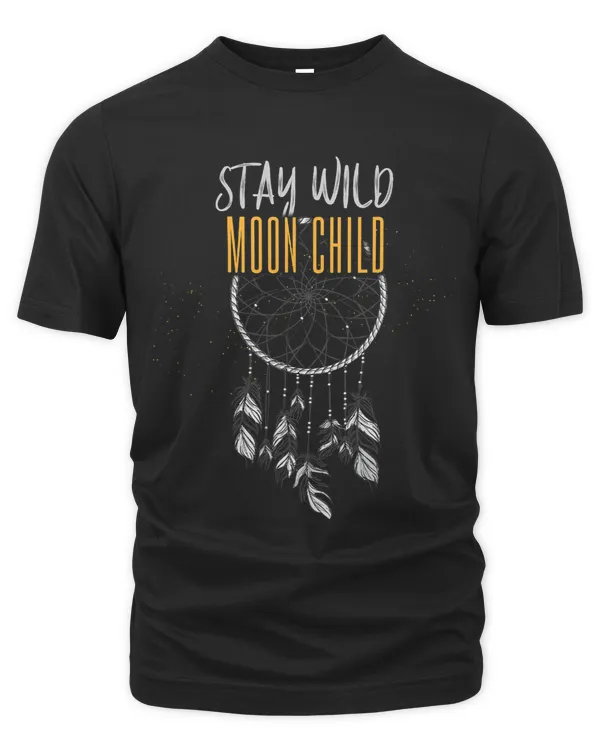 Bohemian Quote Stay Wild Moon Child Dreamcatcher