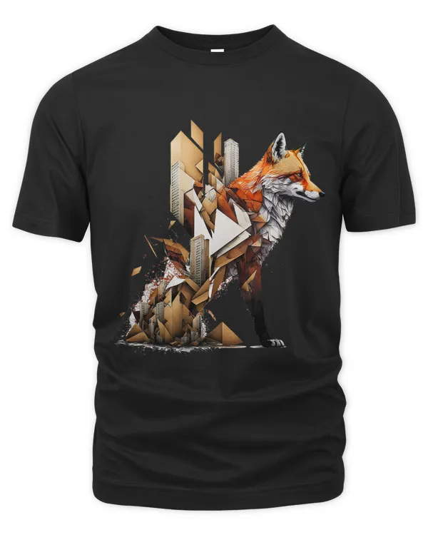Fox architecture animal art animal lovers fantasy