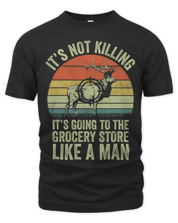 Funny Deer Hunting Shirts Mens Big Mule Hunter Dad Grandpa