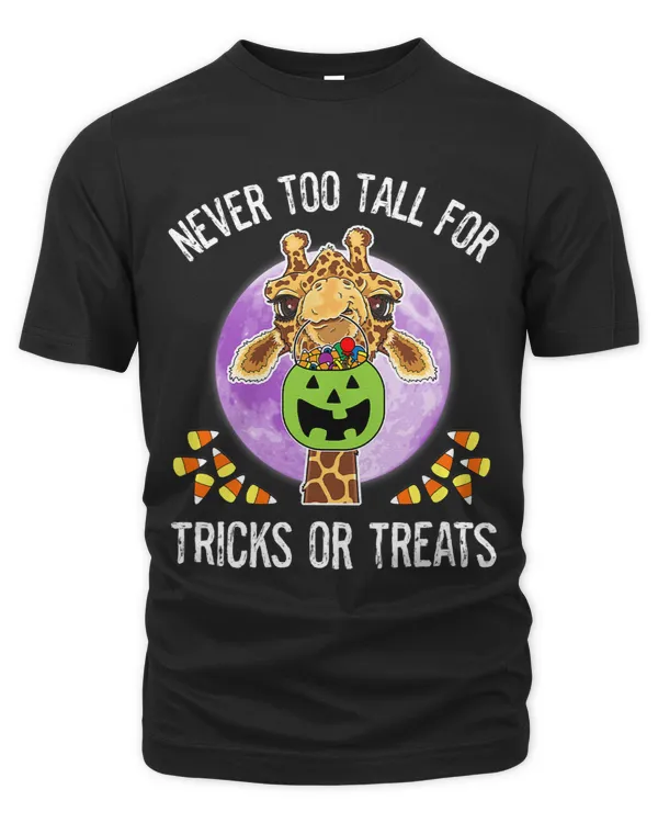 Funny Giraffe Fall Halloween Candy Corn Tricks Or Treats