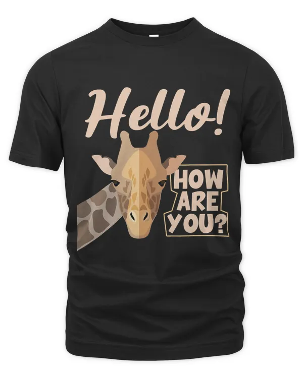 Funny Giraffe How are you