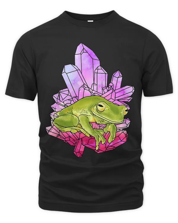 Frog Crystal Amethyst Gemstone for Toad Owners 1